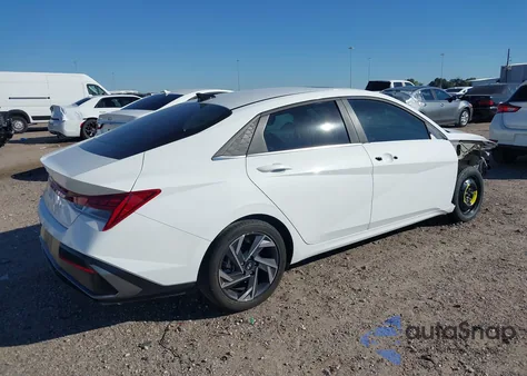 2024 Hyundai Elantra Sel from USA, damaged, VIN KMHLS4DG7RU771837